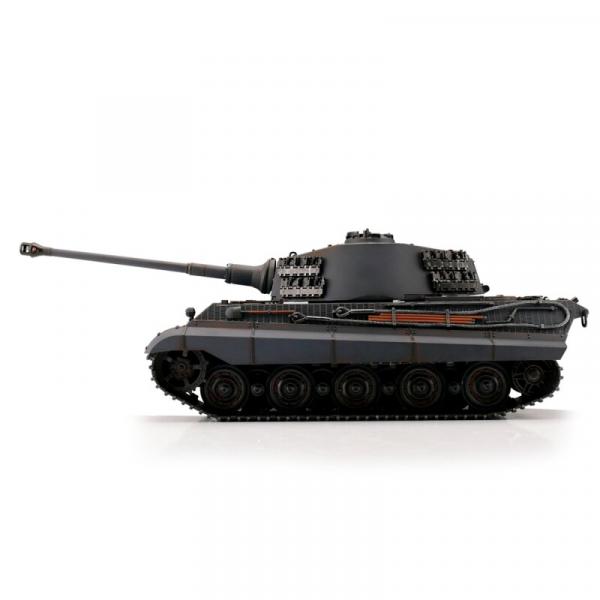 Torro RC Panzer Königstiger grau BB Rauch