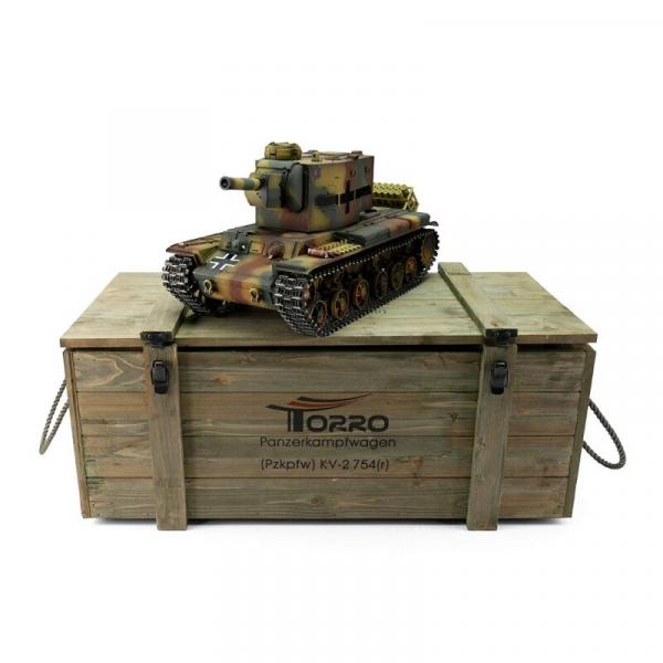 Torro RC Panzer KV-2 754(r) tarn BB Rauch