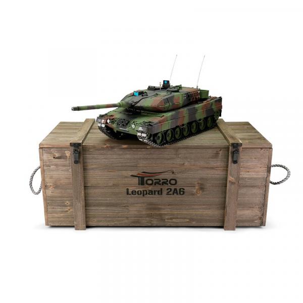 Torro RC Panzer Leopard 2A6 Nato IR Rauch