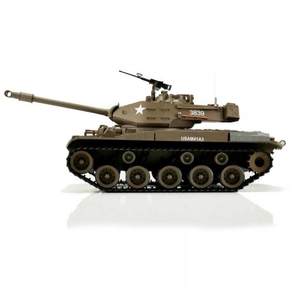 Heng Long RC Panzer M41A3 Walker Bulldog grün BB+IR (Metallketten)