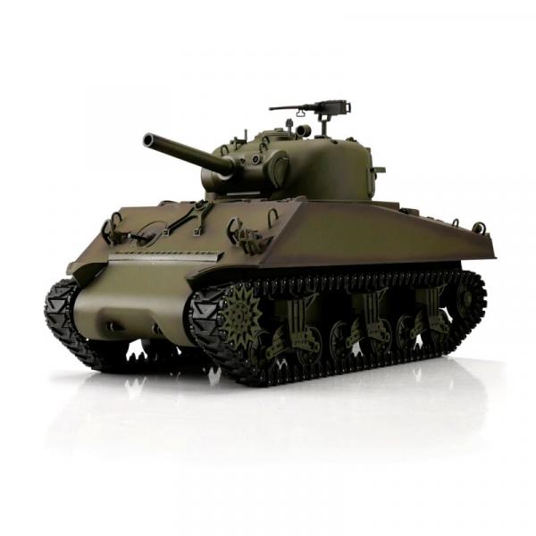 Heng Long RC Panzer M4A3 Sherman grün BB+IR