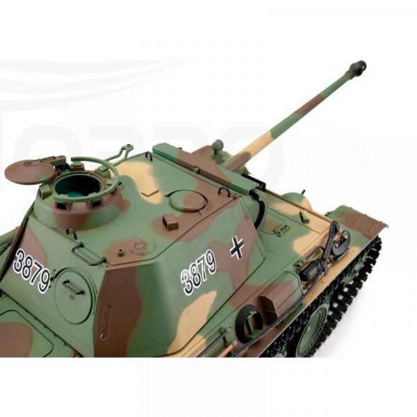 Heng Long RC Panzer Panther Ausf. G tarn BB+IR (Metallketten)