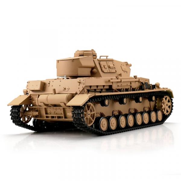 Heng Long RC Panzer PzKpfw IV Ausf. F1 sand BB+IR