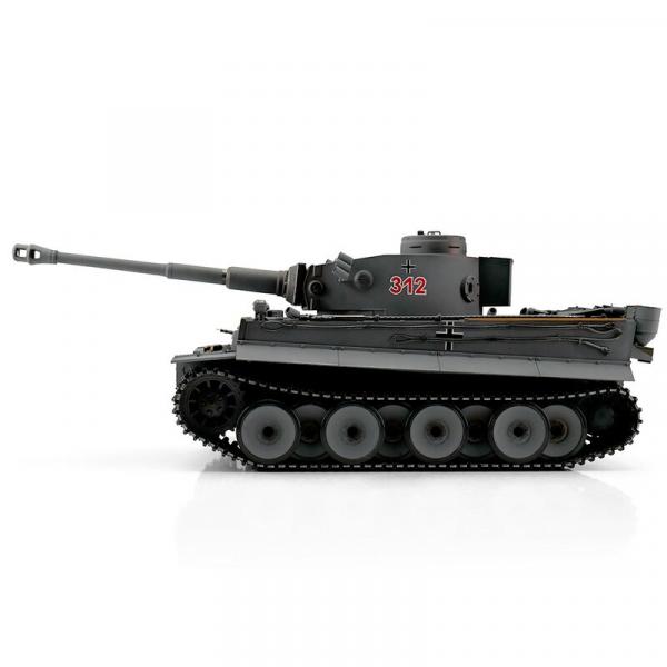 Torro RC Panzer Tiger I Frühe Ausf. grau BB (Metallketten)