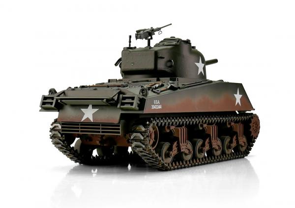 Torro RC Panzer M4A3 Sherman 75mm grün IR Rauch