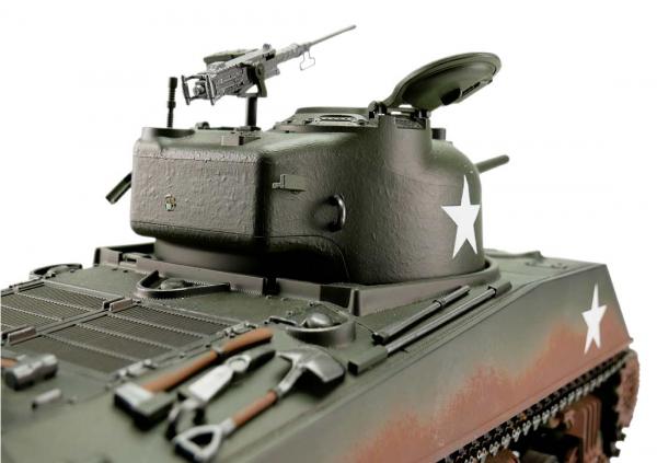 Torro RC Panzer M4A3 Sherman 75mm grün IR Rauch