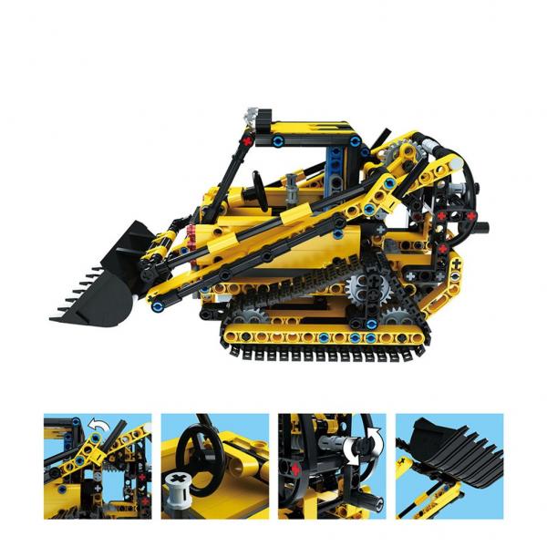 RC Bausteinbagger mit schwenkbarer Schaufel