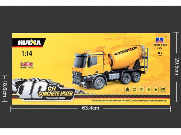 RC LKW Betonmischer 1574 von Huina 1:14
