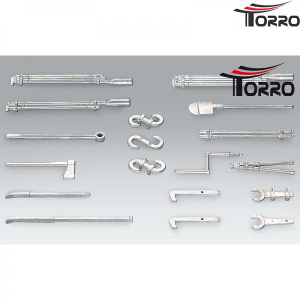 19-teiliges Metall Werkzeug & Zubehör Set für Panzer IV.