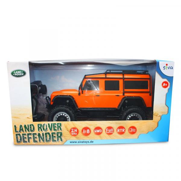 Land Rover Defender 90 1:8 4WD 2.4 GHz orange