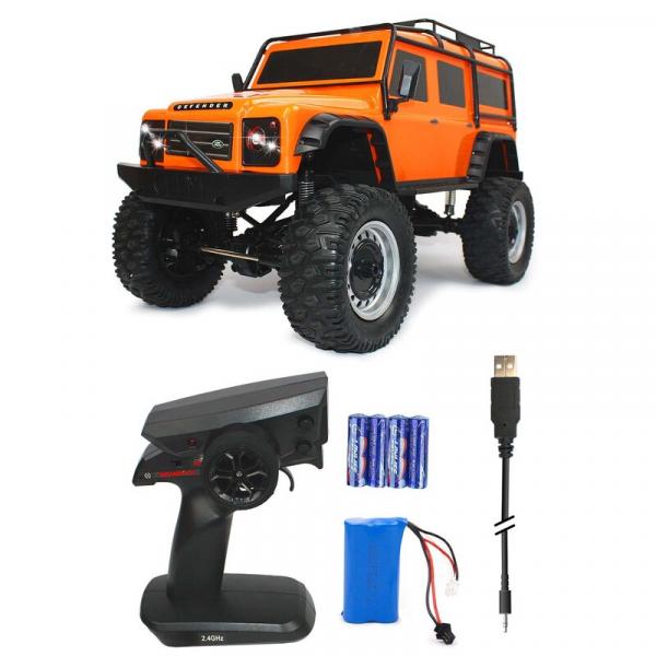 Land Rover Defender 90 1:8 4WD 2.4 GHz orange