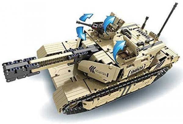RC Militär Bausteinpanzer mit Fernsteuerung