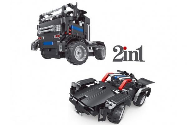 RC Bausteinfahrzeug 2in1-Modell