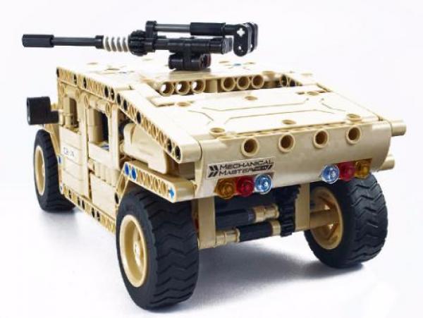 RC Militär Bausteinfahrzeug mit Fernsteuerung