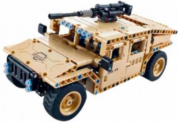 RC Militär Bausteinfahrzeug mit Fernsteuerung