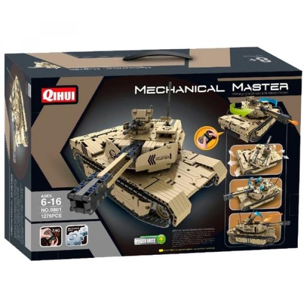 RC Militär Bausteinpanzer mit Fernsteuerung