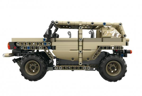 RC Bausteintruck Militärfahrzeug Pickup Truck