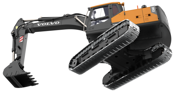 EC160E Volvo-Vollmetallbagger hydraulisch 1:14