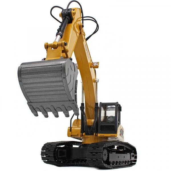 Huina 1580 Vollmetall Bagger V4 23 Kanal mit Rauch und Sound im Koffer neuste Version