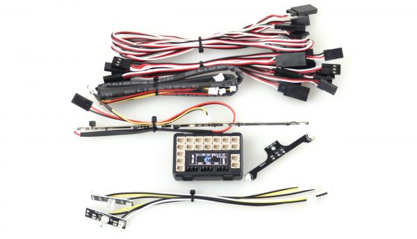 Beleuchtungs Set für RC Lastwagen Oskosh HEMTT M977 + M983 8X8 RTR 1:12