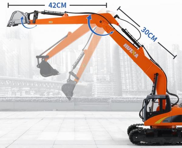 Huina 1551 RC Bagger mit langem Arm