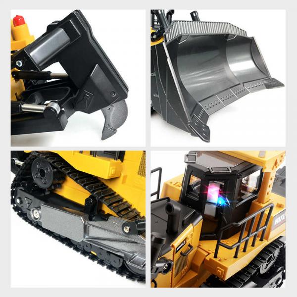Huina 1569 RC Bulldozer Planierraupe 1:24
