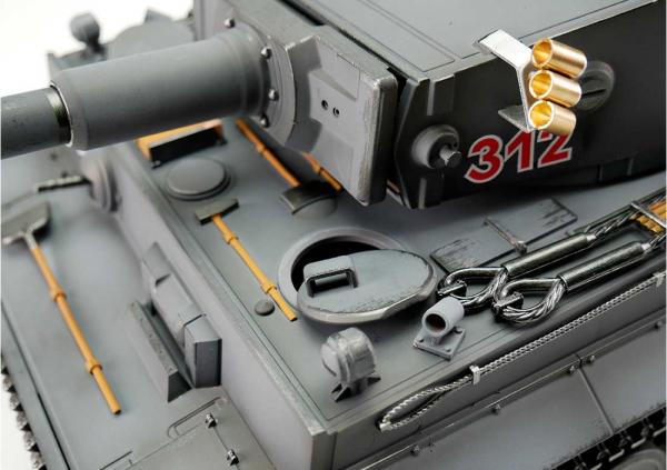 Torro RC Panzer Tiger I Frühe Ausf. grau IR Rauch