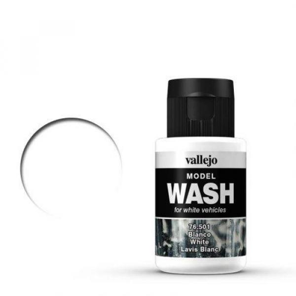MODEL-WASH Verwitterungs-Effekt Farbe von Vallejo 76.501 white / weiß
