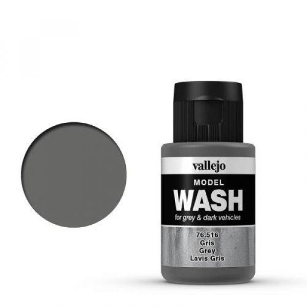 MODEL-WASH Verwitterungs-Effekt Farbe von Vallejo 76.516 Grey / Grau