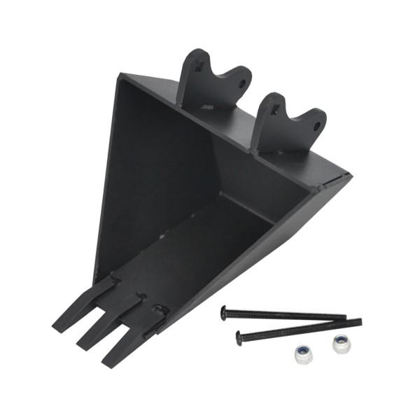 Trapezlöffel 60° Schwarz