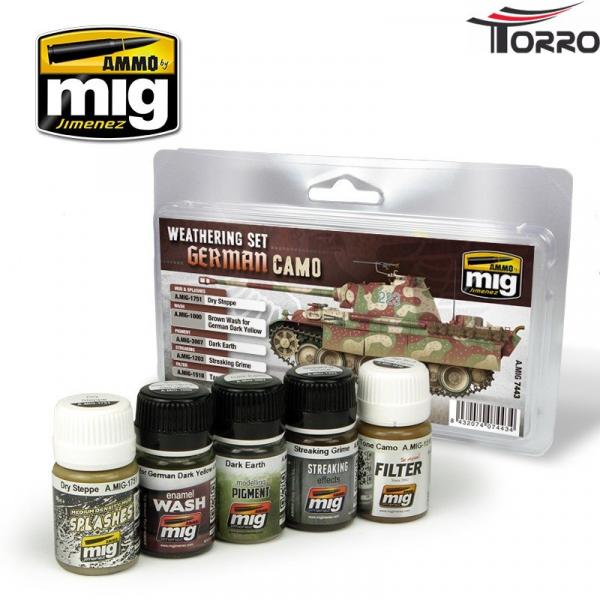GERMAN CAMO WEATHERING SET von MIG