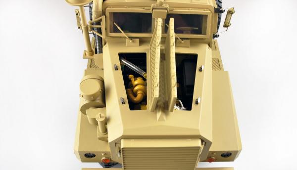 HG P602 US-Miltitärfahrzeug MRAP 6x6 1:12 RTR mit Licht, Sound & Rauch