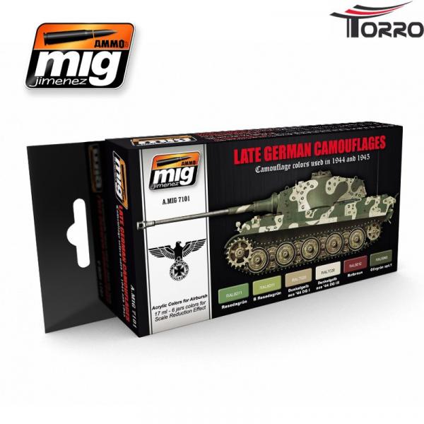 LATE WAR GERMAN COLORS von MIG